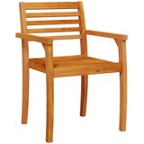  Vrtni set za objed 3 pcs Smeđa Čvrsto drvo akacije | shoptok.hr