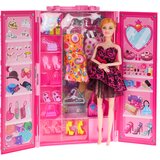  Wardrobe With Doll + Accessories | shoptok.hr