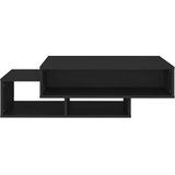  Stolić za kavu crni 105 x 55 x 32 cm od konstruiranog drva | shoptok.hr