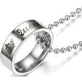 IZMAEL Ogrlica Queen - Srebrna | Shoptok.si