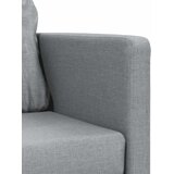  Podni kauč na razvlačenje 2-u-1 svjetlosivi 112x174x55cm baršun | shoptok.hr