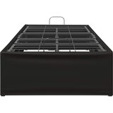  Električni podesivi okvir kreveta Crna 200 x 90 x 33,5 cm Čelik Slike