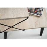 Hanah home cross - black, marble blackmarble nightstand | ePonuda.com