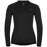 Odlo W ACTIVE WARM ECO BL TOP CREW Ženska funkcionalna majica, crna, veličina | shoptok.hr