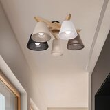  Brilagi - LED plafonski luster ANTHONY 5xE14/40W/230V hrast | Eponuda.com
