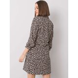 RUE PARIS Dress-WN-SK-R817.66-black-beige | shoptok.hr