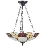 Endon 111879 - Luster na lancu Tiffany INGRAM 3xE27/10W/230V prečnik 45 cm | Eponuda.com