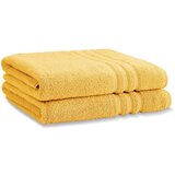 Catherine Lansfield Žuti pamučni ručnici u setu 2 kom od frotira 90x140 cm Zero Twist – | shoptok.hr