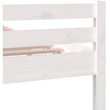  Okvir za krevet od masivne borovine bijeli 150 x 200 cm king | shoptok.hr