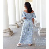 UR/CEO Blue floral maxi dress Calabrese | shoptok.hr