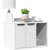 vidaXL Kutija za mačji pijesak bijela 60x40x40 cm konstruirano drvo | shoptok.hr