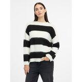 Orsay Black striped women's sweater - Women's Cijene