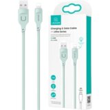 Usams LIGHTNING CABLE 2.4A 1.2M HITRO POLNJENJE LITHE SERIES GREEN, (21980495) | Shoptok.si