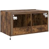  Zidni TV ormarić s LED svjetlima boja hrasta 60x35x31 cm | Shoptok.si