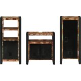 vidaXL Komplet pohištva za kopalnico 3 pcs Trden recikliran les | Shoptok.si