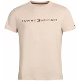 Tommy Hilfiger CN SS TEE LOGO Muška majica, bež, veličina