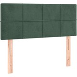 Box spring postelja z vzmetnico temno zelena 120x200 cm žamet, (20899606) | Shoptok.si