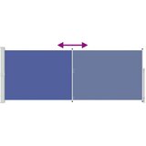  Uvlačiva bočna tenda za terasu 180 x 500 cm plava | shoptok.hr