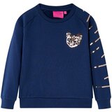 vidaXL Dječja topla majica modra 140 | shoptok.hr