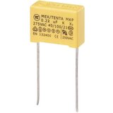 TRU COMPONENTS MKP-X2-radijski kondenzator za uklanjanje smetnji, radijalno ožičen 0.22 µF 275 V/AC 10 % 15 mm (D x Š x V) 18 x 7.5 x 13. | Eponuda.ba