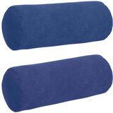 vidaXL valjkasti jastučići 2 pcs policijska plava Ø 15 x 40 cm | shoptok.hr