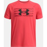 Under Armour Boys' T-shirt UA B TECH WM LOGO SS - Boys Cene