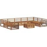  Setovi sofa 10 pcs Prirodna Čvrsto drvo akacije | shoptok.hr