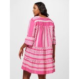 Vero Moda Curve Tunika 'DICTHE' magenta / bela | Shoptok.si
