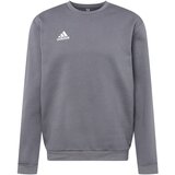 Adidas Sportska sweater majica 'Entrada 22' siva melange / bijela | shoptok.hr
