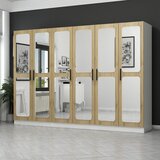 Hanah home garderober Kale-3873, 270x210x52 cm, Orah Cene