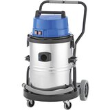 eurokraft pro industrijski sesalnik za mokro in suho sesanje, 50-l posoda iz nerjavnega jekla, 2400 w, z izpustno cevjo Cene