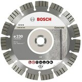 Bosch Dijamantna rezna ploča Best for Concrete (Promjer rezne ploče: 230 mm, Visina segmenta: 15 mm) u