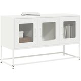 vidaXL TV omarica bela 100,5x39x60,5 cm Hladno valjano jeklo Cene