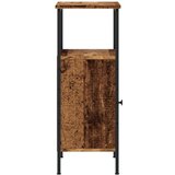 vidaXL Nočna omarica Old Wood 41x31x80 cm Inženirski les | Shoptok.si