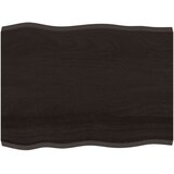 Stolna ploča tamnosmeđa 80x60x(2-4) cm obrađena hrastovina | Eponuda.ba