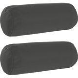  Presvlaka za jastuk 2 pcs HEERLEN Antracit Ø 15 x 40 cm | shoptok.hr