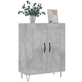  Komoda siva boja betona 69 5x34x90 cm od konstruiranog drva | shoptok.hr