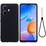 INORCO Ovitek za mobilni telefon Realme 10 Pro+ 5G, torbica iz tekočega silikona z mehko podlogo in paščkom, (22036835) Cene