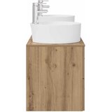  Set ormarića za kupaonicu 3 kom. Hrast artisan Smeđa 62,5 x 44,5 x 50 cm | shoptok.hr