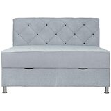 Modern Living Postelja Z Vzmetnico Black Diamant, Svetlo Siva, 180x200 | Shoptok.si