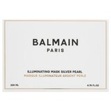 Balmain Illuminating Mask Silver Pearl nevtralizacijska maska za platinasto blond in sive lase 200 ml | Shoptok.si