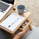  Zložljiva stranska miza iz bambusa Lapwood InnovaGoods | Shoptok.si