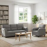  Set sofe 2 pcs Svjetlosiva Baršun - Svjetlosiva 1 sjedalo + trosjed Cijene