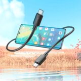 hoco. podatkovni polnilni kabel X96 Type C na Type C 1,m 100W 5A - črn | Shoptok.si