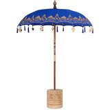  Balineški Parasol Plava 180-190 cm Pamuk solidno drvo | shoptok.hr
