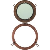  Viseće zidno ogledalo Ø 38 cm od aluminija i stakla | Eponuda.com