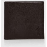 Polo Ralph Lauren Kožni novčanik za muškarce, boja: smeđa, 405914235 | shoptok.hr