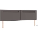 Krevet s opruga kutije Siva 200 x 200 cm Umjetna koža | Eponuda.com