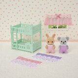 SYLVANIAN FAMILIES ES - Nadstropna postelja Sončni zajček, (21336851) | Shoptok.si