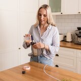 Haakaa ručna izdajalica silikonski set za putovanja 2. generacije | shoptok.hr